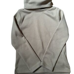 Quiet luxury Beige Check Sweater